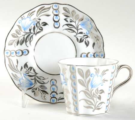 Indus Flat Cup & Saucer Set