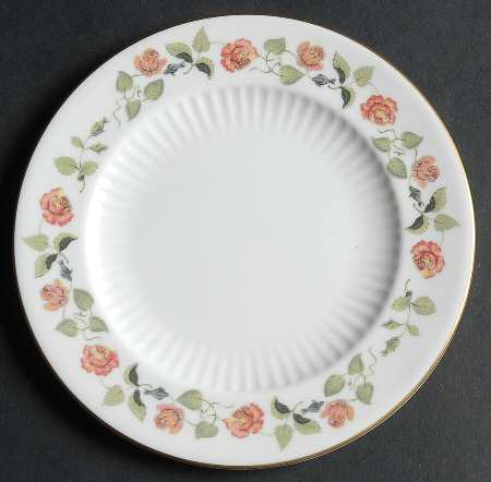 India Rose Bread & Butter Plate
