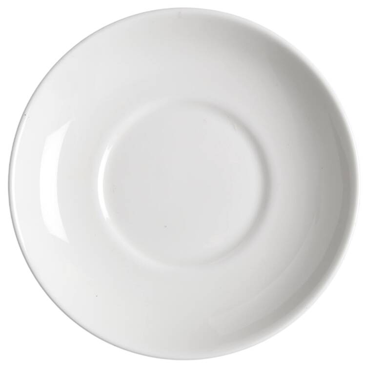 Inspiration White Saucer for Can Shape Demitasse Cup