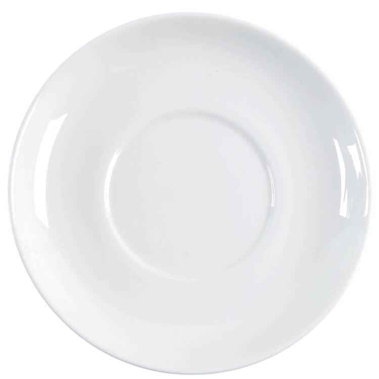 Inspiration White Saucer for Can Shape Demitasse Cup