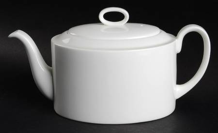 Inspiration White Teapot & Lid