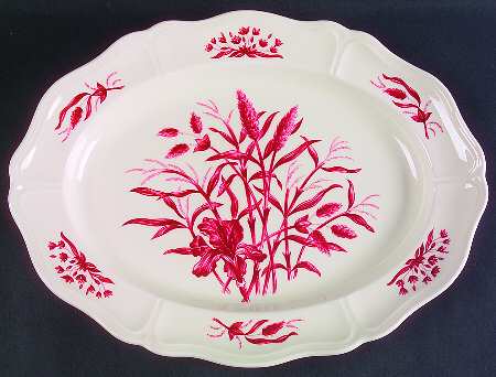 Iris 15" Oval Serving Platter