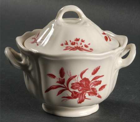 Iris Sugar Bowl & Lid