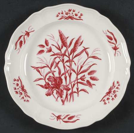 Iris Luncheon Plate