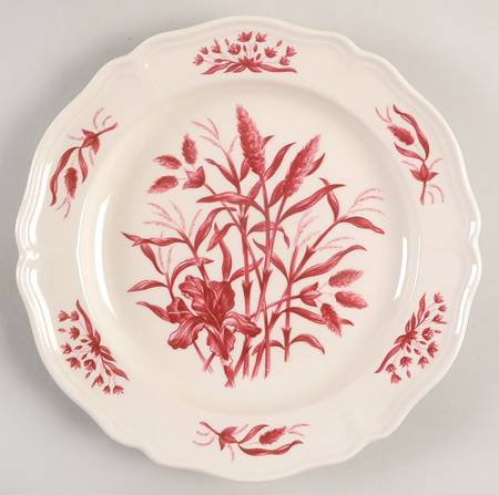 Iris Salad Plate
