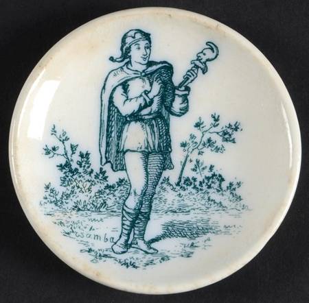 Ivanhoe (Blue Gray Design) Coaster