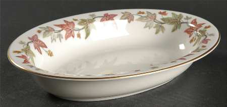 Ivyhouse 10" Oval Vegetable Bowl