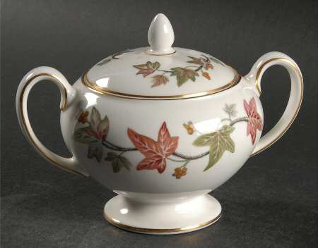 Ivyhouse Leigh Shape Sugar Bowl & Lid