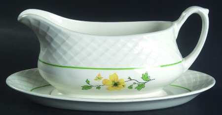 Jacqueline Gravy Boat & Underplate