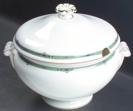 Jade Tureen &  Lid