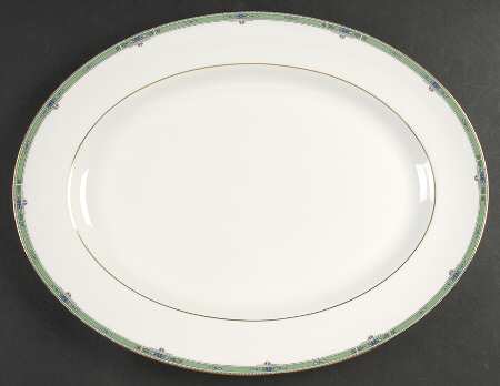 Jade 15" Oval Serving Platter