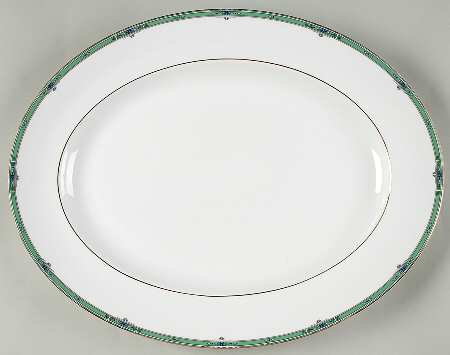 Jade 17" Oval Serving Platter