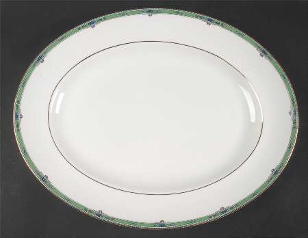 Jade 14" Oval Serving Platter