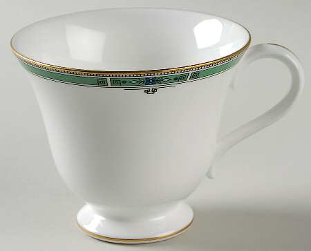 Jade Victoria Shape Footed Cup