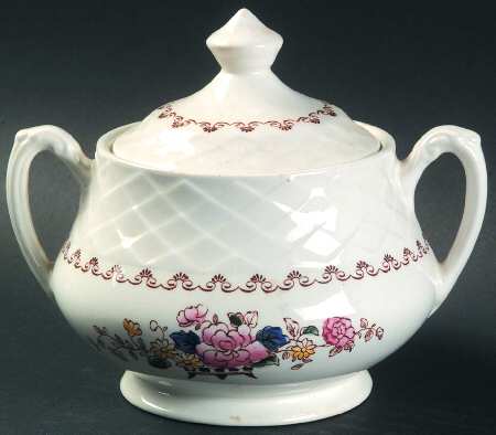 Jasmine Sugar Bowl & Lid