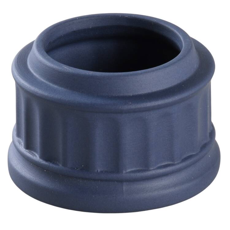 Cream Color on Portland Blue Jasperware Miniature Round Box, No Lid