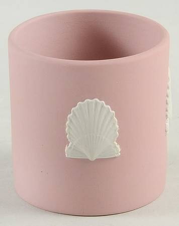 Cream Color on Pink Jasperware Cigarette Holder