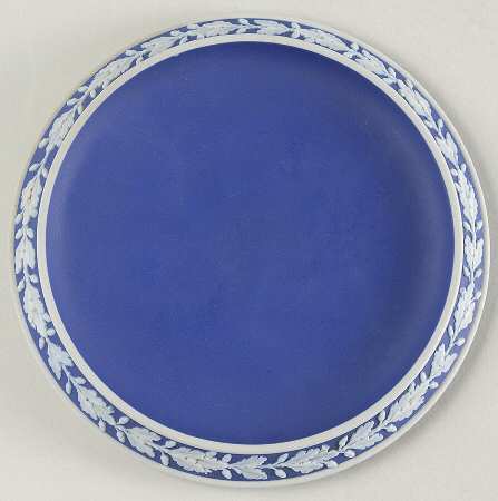 Cream Color on Wedgwood Blue Jasperware Tea Pot Trivet