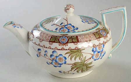 Japonica Sprigs Teapot & Lid