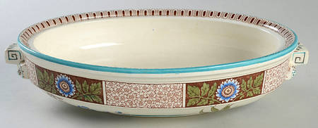 Japonica Sprigs Oval Vegetable No Lid