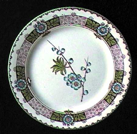 Japonica Sprigs Luncheon Plate