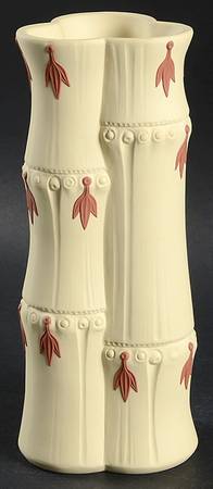 Terra Cotta on Primrose Jasperware 8" Vase
