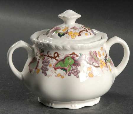 Jefferson Old Vine Sugar Bowl & Lid