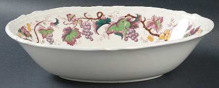 Jefferson Old Vine 9" Oval Vegetable Bowl
