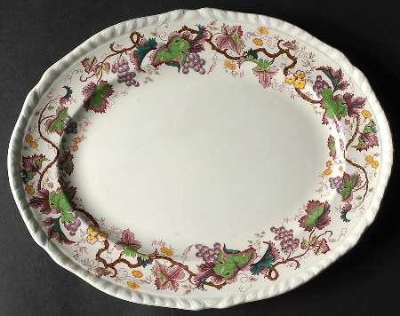 Jefferson Old Vine 13" Oval Serving Platter