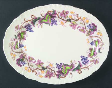 Jefferson Vine 11" Oval Serving Platter