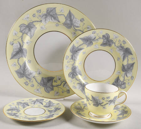 Josephine Yellow 5 Piece Place Setting
