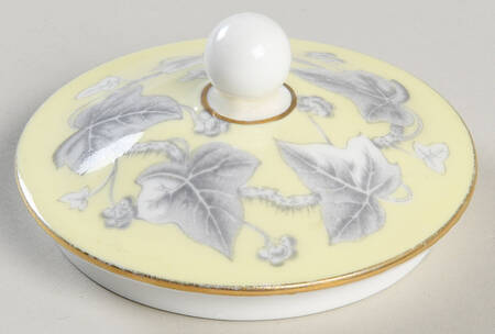 Josephine Yellow Lid for 146 Shape Sugar Bowl