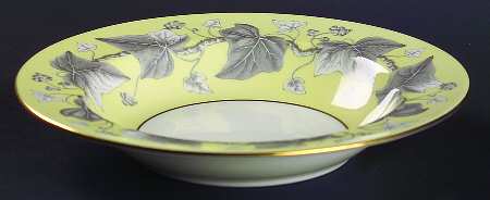 Josephine Yellow Rim Soup Bowl