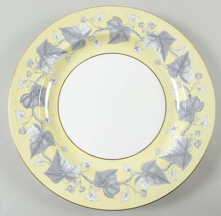 Josephine Yellow 13" Chop Plate (Round Platter)