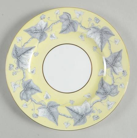 Josephine Yellow Luncheon Plate
