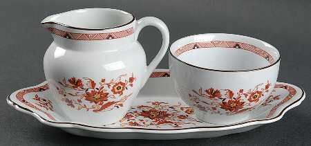 Kashmar Mini Creamer & Open Sugar with Tray