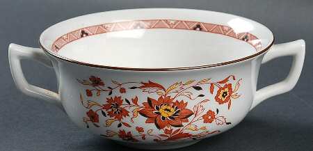 Kashmar Flat Cream Soup Bowl