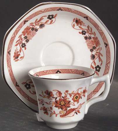 Kashmar Flat Demitasse Cup & Saucer Set