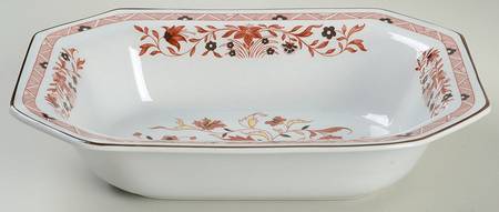 Kashmar 9" Oval Vegetable Bowl