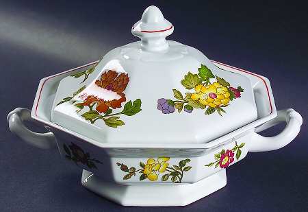 Kimono Octagonal Covered Vegetable