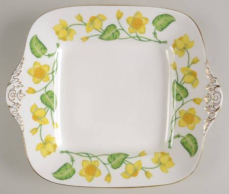 Kingcup Square Handled Cake Plate