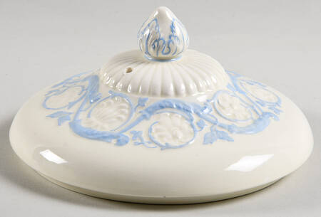 Kingston Blue Lid for Round Vegetable