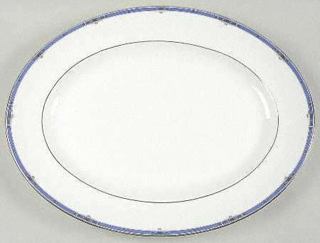 Kingsbridge 17" Oval Serving Platter