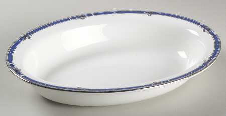 Kingsbridge 10" Oval Vegetable Bowl