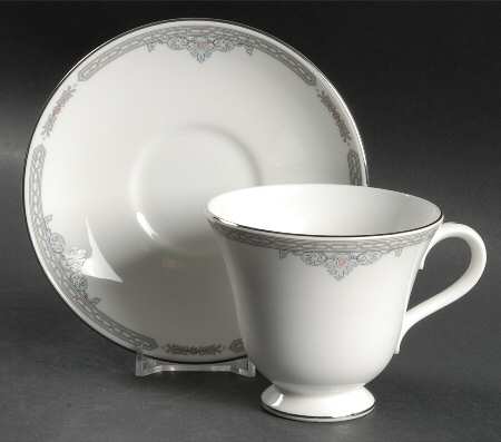 Kingsgate Footed Cup & Saucer Set
