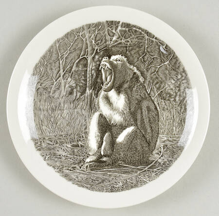 Kruger National Park Kruger Park Stamp Bread & Butter Plate