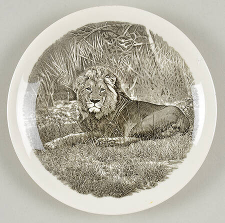 Kruger National Park Kruger Park Stamp Bread & Butter Plate
