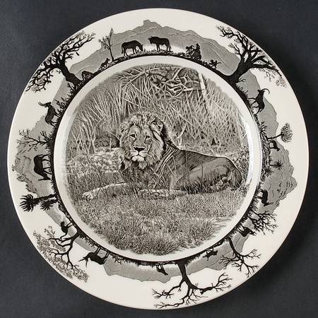 Kruger National Park Kruger Park Stamp Salad Plate