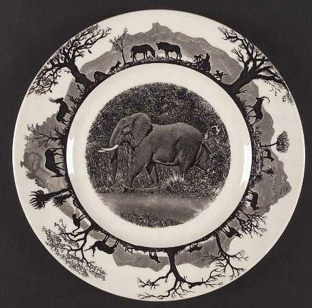 Kruger National Park Kruger Park Stamp Dinner Plate