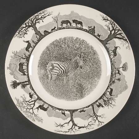 Kruger National Park Kruger Park Stamp Dinner Plate